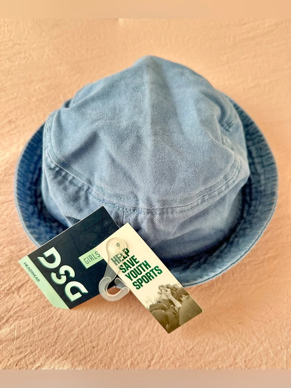 DSG Girls Blue Bucket Hat M/L